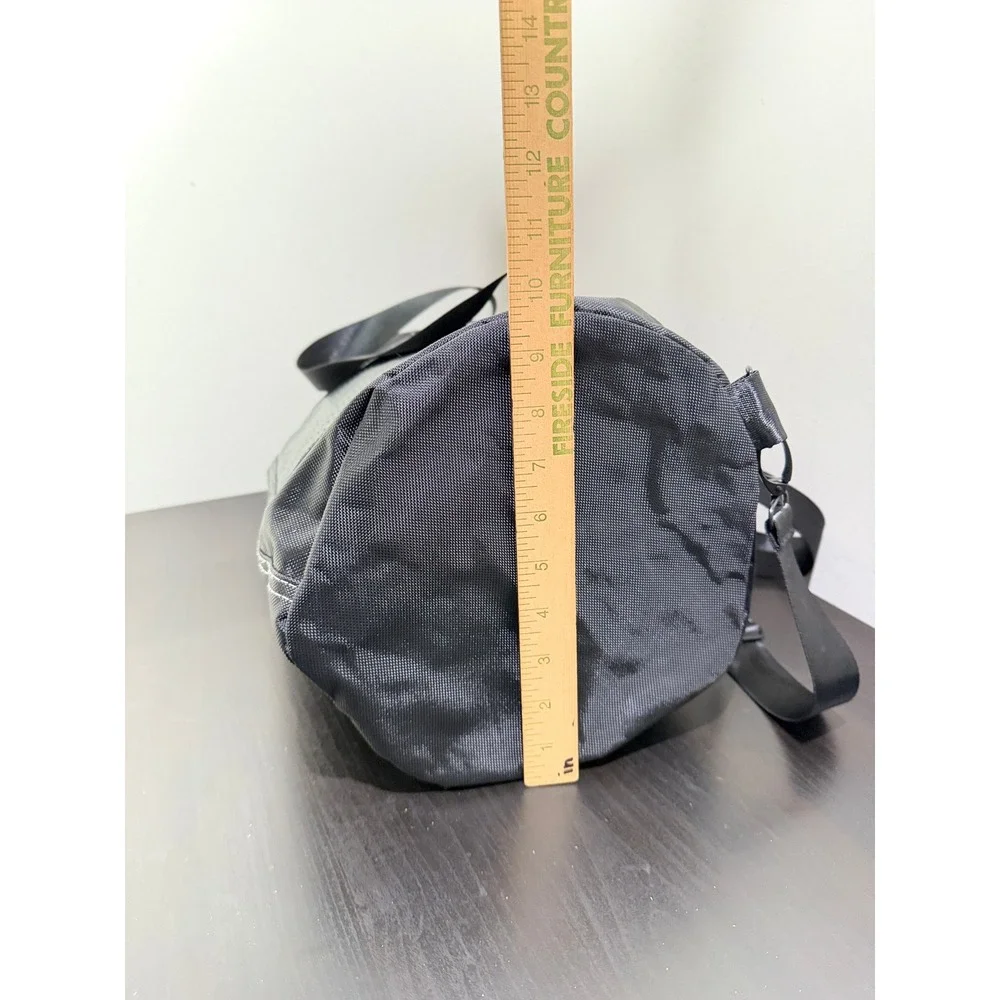 Mercedes-Benz Black Duffel Bag Ray Catena Travel Gym Bag Perforated Nylon New